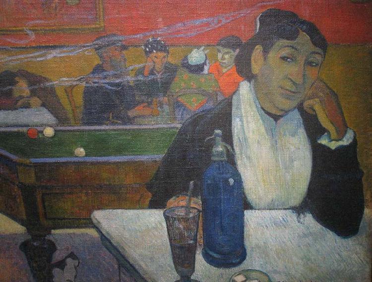 Paul Gauguin Cafe at Arles oil painting picture